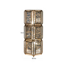 Yael Antique Brass Glass Table Lamp by Richmond Interiors