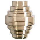 Liosa Smoked Glass Large Vase - Smoke by Richmond Interiors