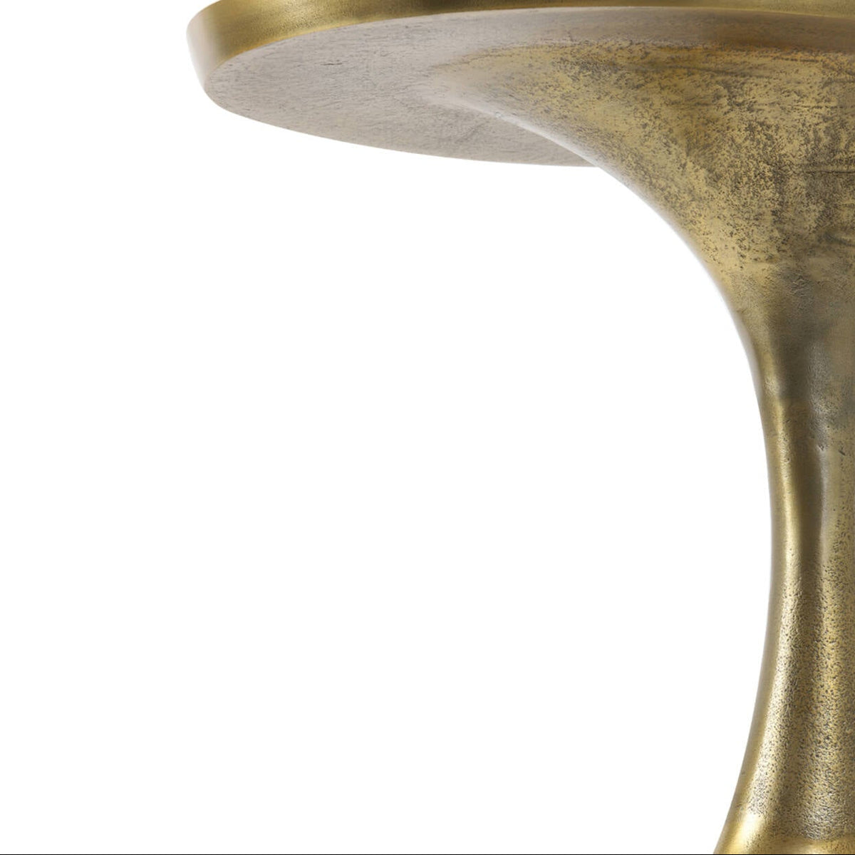 Macau Antique Bronze Side Table - Small Light & Living