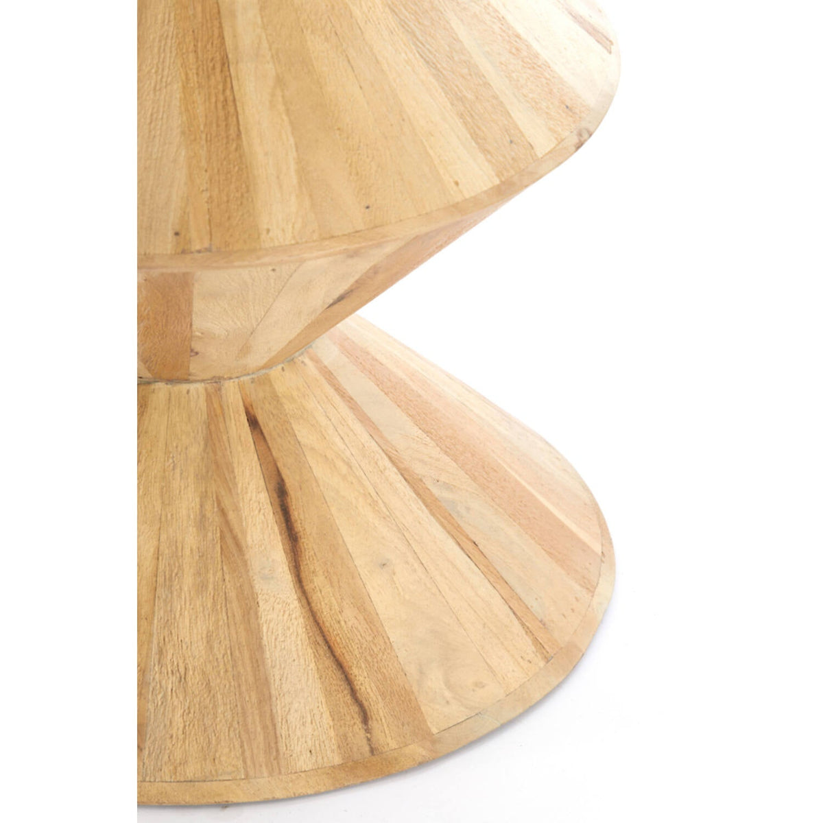 Larus Large Mango Wood Side Table - Natural Light & Living