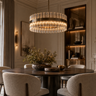 London Bronze & Glass Pendant Ceiling Light by Luxe Collection