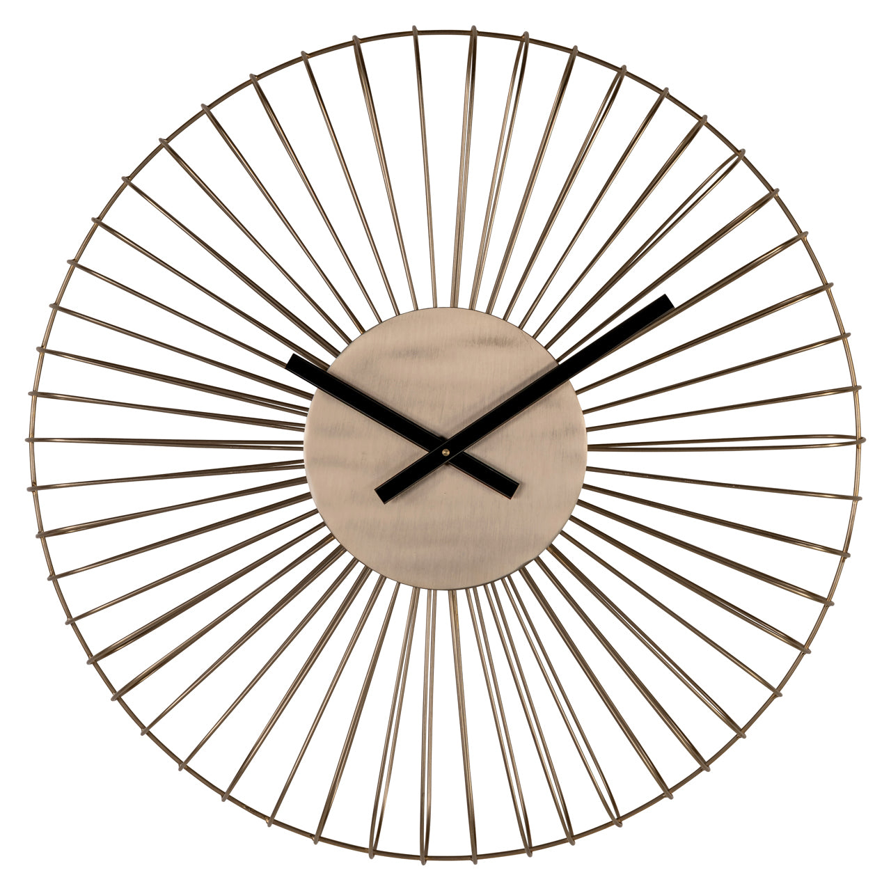 Wirle Gold Clock by Richmond Interiors