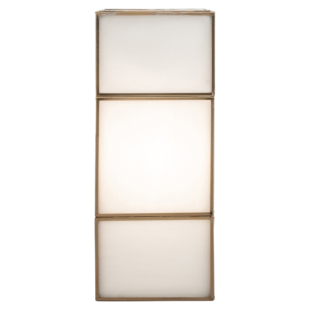Sofia Antique Brass & Glass Small Wall Light by Richmond Interiors