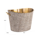 Brady Beige Champagne Cooler by Richmond Interiors