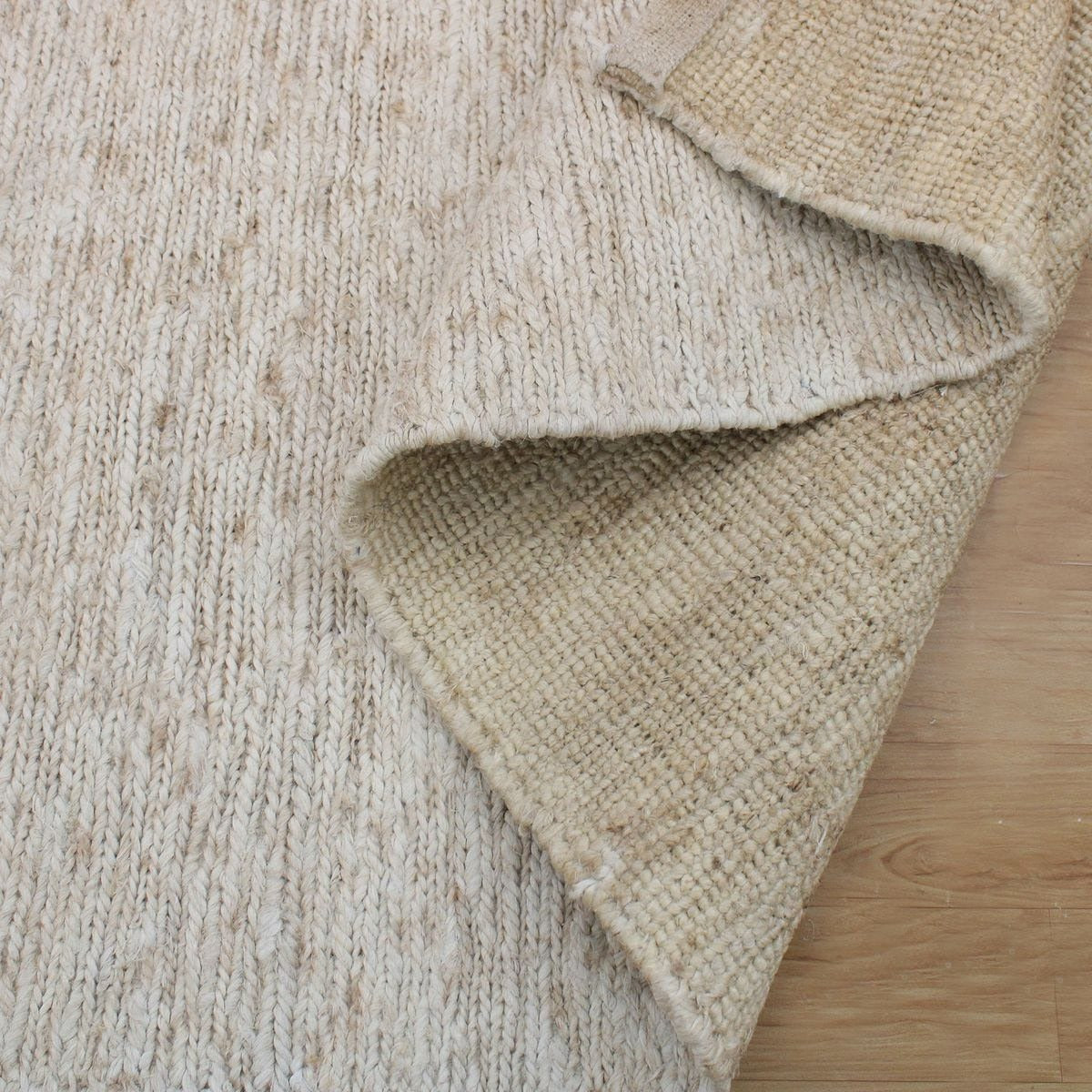 Makula Rug in Ivory Jute - 244 x 305cm Uttermost