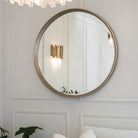Foyle Antique Silver Finish Wall Mirror by RV Astley