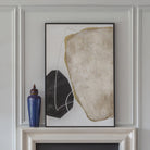 Framed Abstract Canvas by Libra Interiors