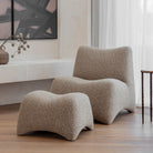 Bangkok Upholstered Occasional Chair and Stool by Libra Interiors