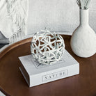 Seaside Starfish Beige Stonewash Deep Bowl by Libra Interiors