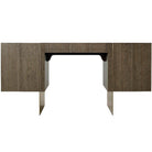 Bloc Desk in Basalt by Theodore Alexander