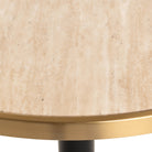 Bistro table Brazza beige 80Ø by Richmond Interiors