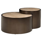 Coffee table Ronson beige (Set of 2) by Richmond Interiors