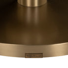 Bistro table Witlox black/gold 75Ø by Richmond Interiors