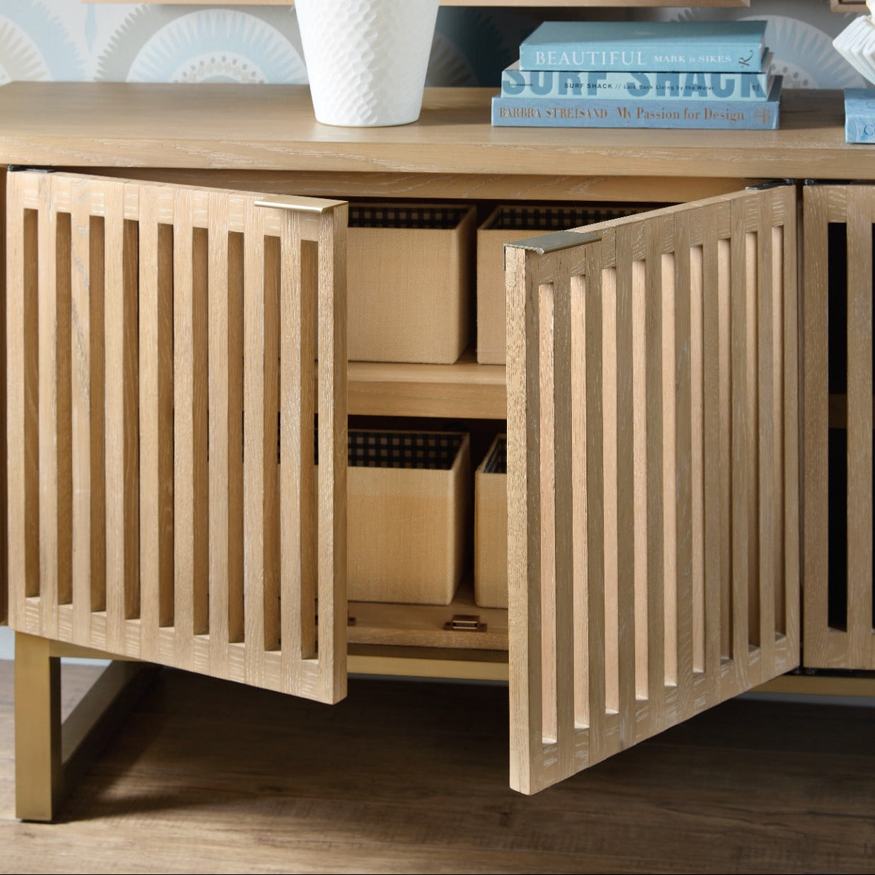 Easton Entertainment Console by Hooker