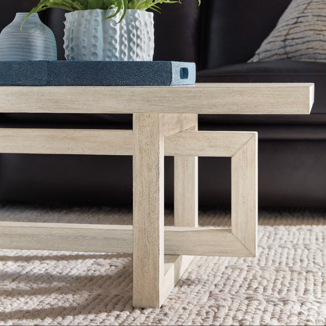 Modern Rectangle Coffee Table by Hooker