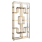 Display cabinet Magnus brushed gold by Richmond Interiors