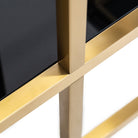Display cabinet Magnus brushed gold by Richmond Interiors