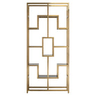 Display cabinet Magnus brushed gold by Richmond Interiors