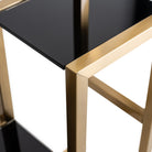 Display cabinet Magnus brushed gold by Richmond Interiors