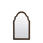 Lucine Wood Dark Brown Mirror - Small Light & Living