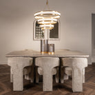 Dulce Denizly Grey Marble Dining Table - 225cm by Richmond Interiors