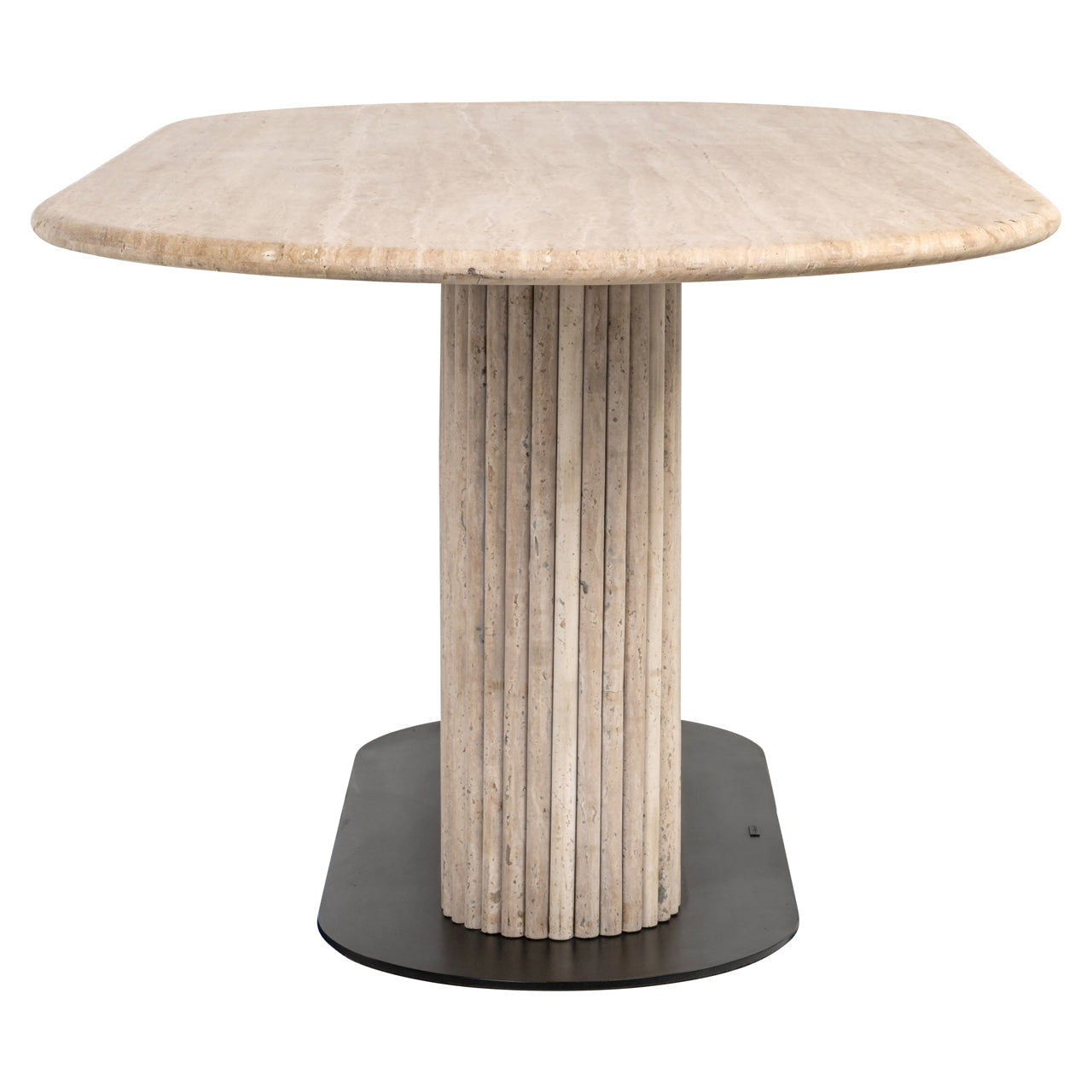 La Cantera Beige Travertine Dining Table - 200cm by Richmond Interiors