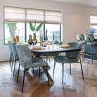 Hayley Dark Coffee Dining Table Hayley - 280cm by Richmond Interiors