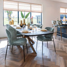 Hayley Dark Coffee Dining Table Hayley - 280cm by Richmond Interiors