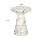 End table Lohan white by Richmond Interiors