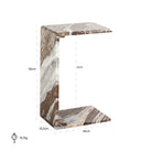 End table Tovek Blush beige by Richmond Interiors