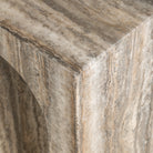 Dulce Grey Marble Side Table by Richmond Interiors