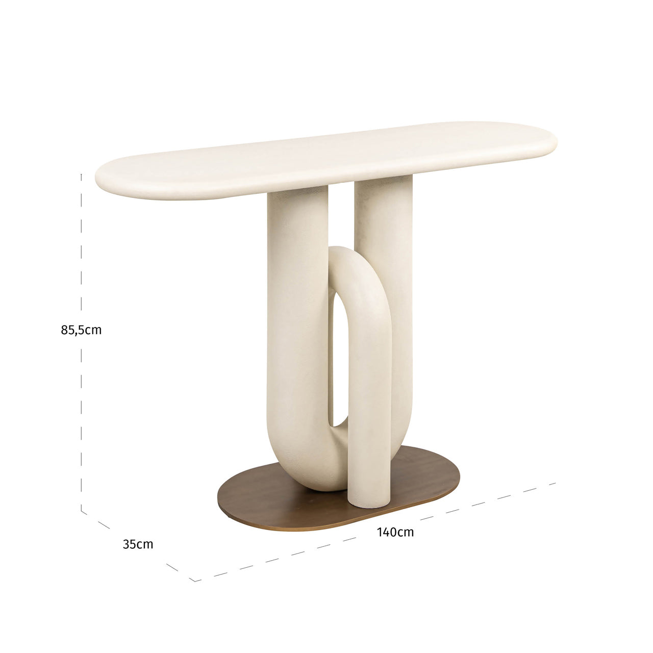 Console Winslow white by Richmond Interiors