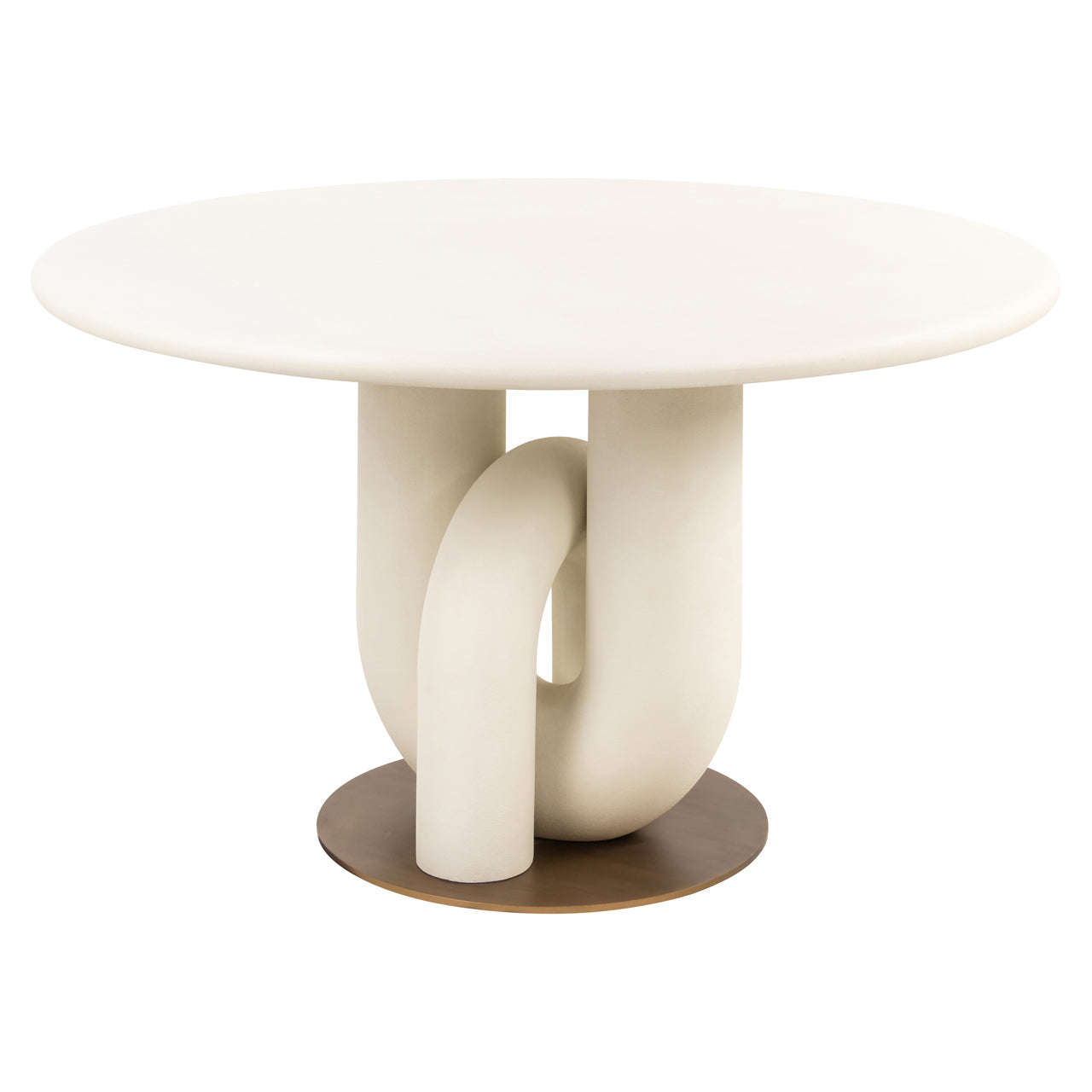 Dining table Winslow white 135Ø by Richmond Interiors