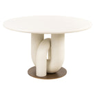 Dining table Winslow white 135Ø by Richmond Interiors