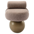 Alexander Jones Brown Tweed Bench Seat by Richmond Interiors