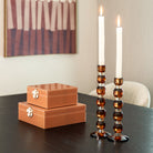 Floral Brown Storage Box - Small by Richmond Interiors