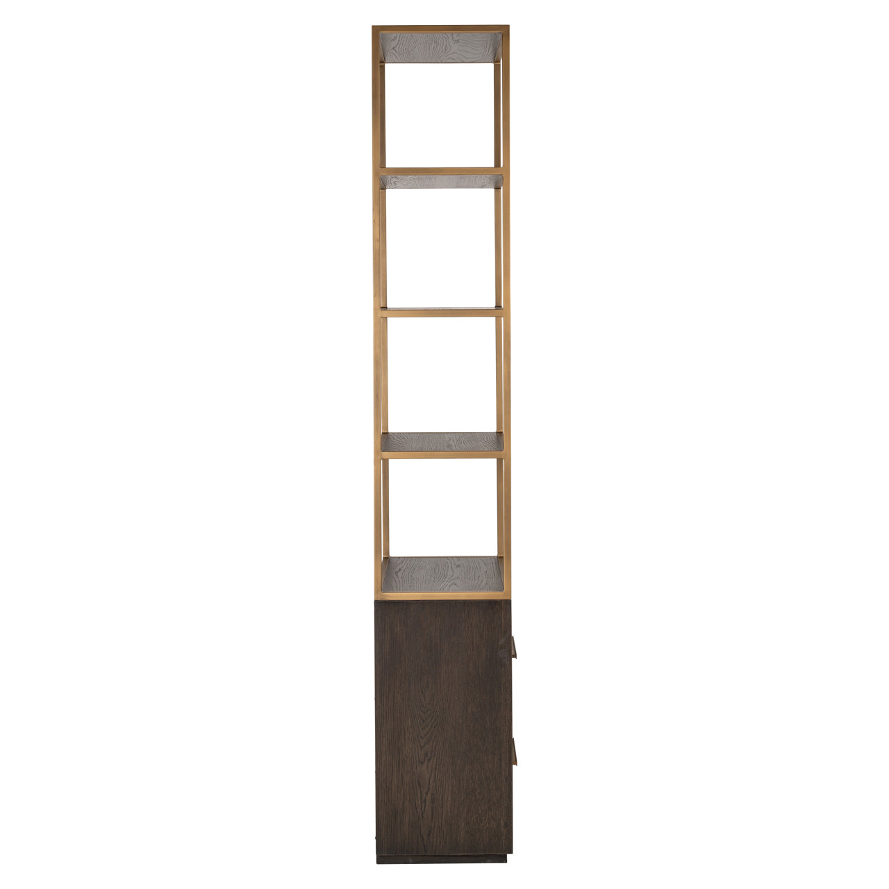 Display cabinet Carter brown small 2-drawers by Richmond Interiors