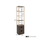 Display cabinet Carter brown small 2-drawers by Richmond Interiors