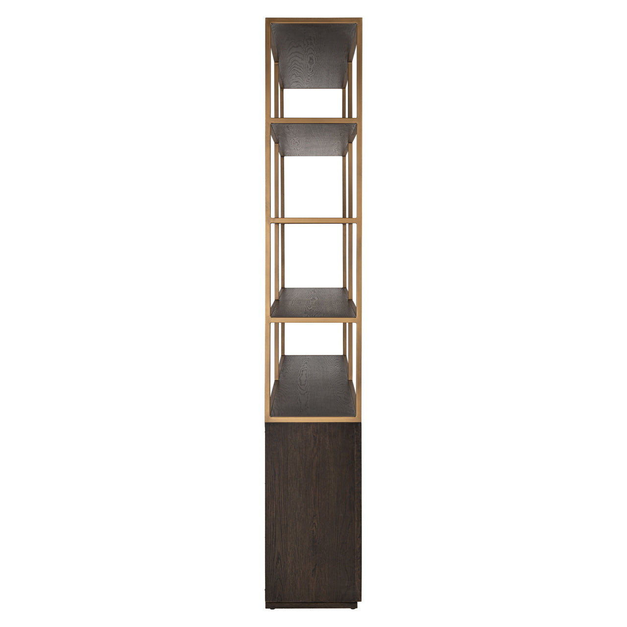 Display cabinet Carter brown large 4-doors by Richmond Interiors