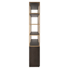 Display cabinet Carter brown large 4-doors by Richmond Interiors