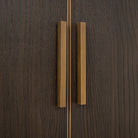 Display cabinet Carter brown large 4-doors by Richmond Interiors