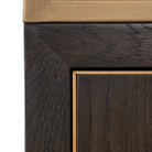 Display cabinet Carter brown large 4-doors by Richmond Interiors