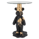 End table Ice bear black/gold by Richmond Interiors