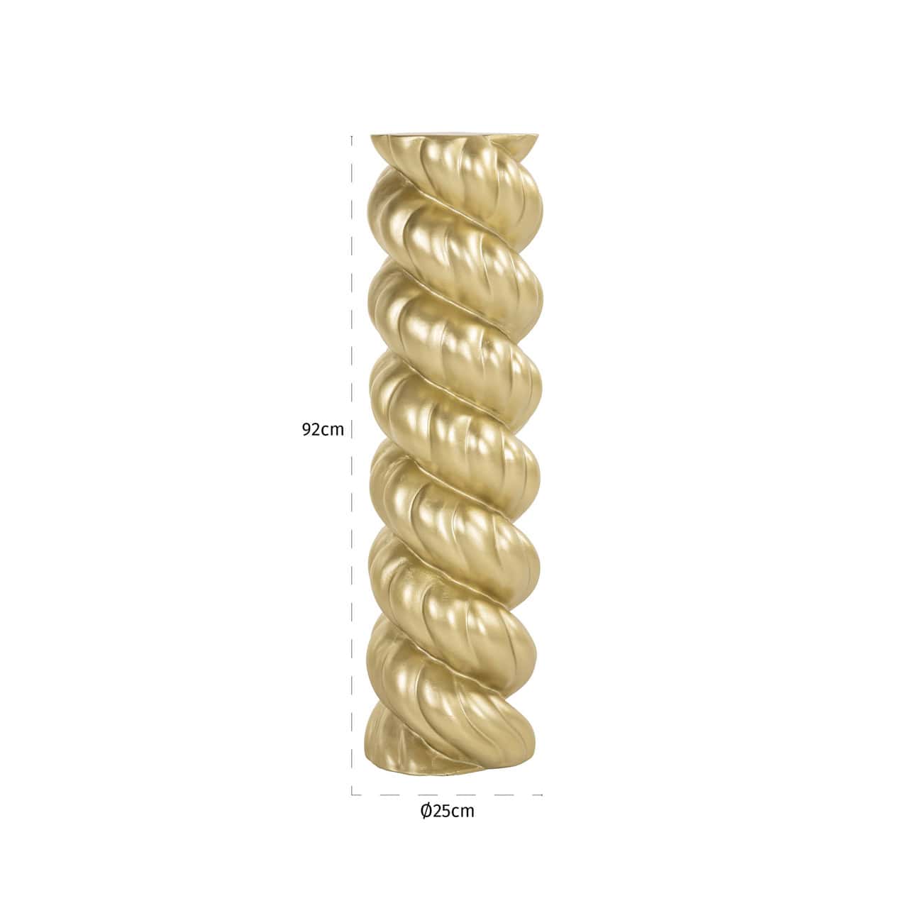 Amalia Gold Spiral Column by Richmond Interiors