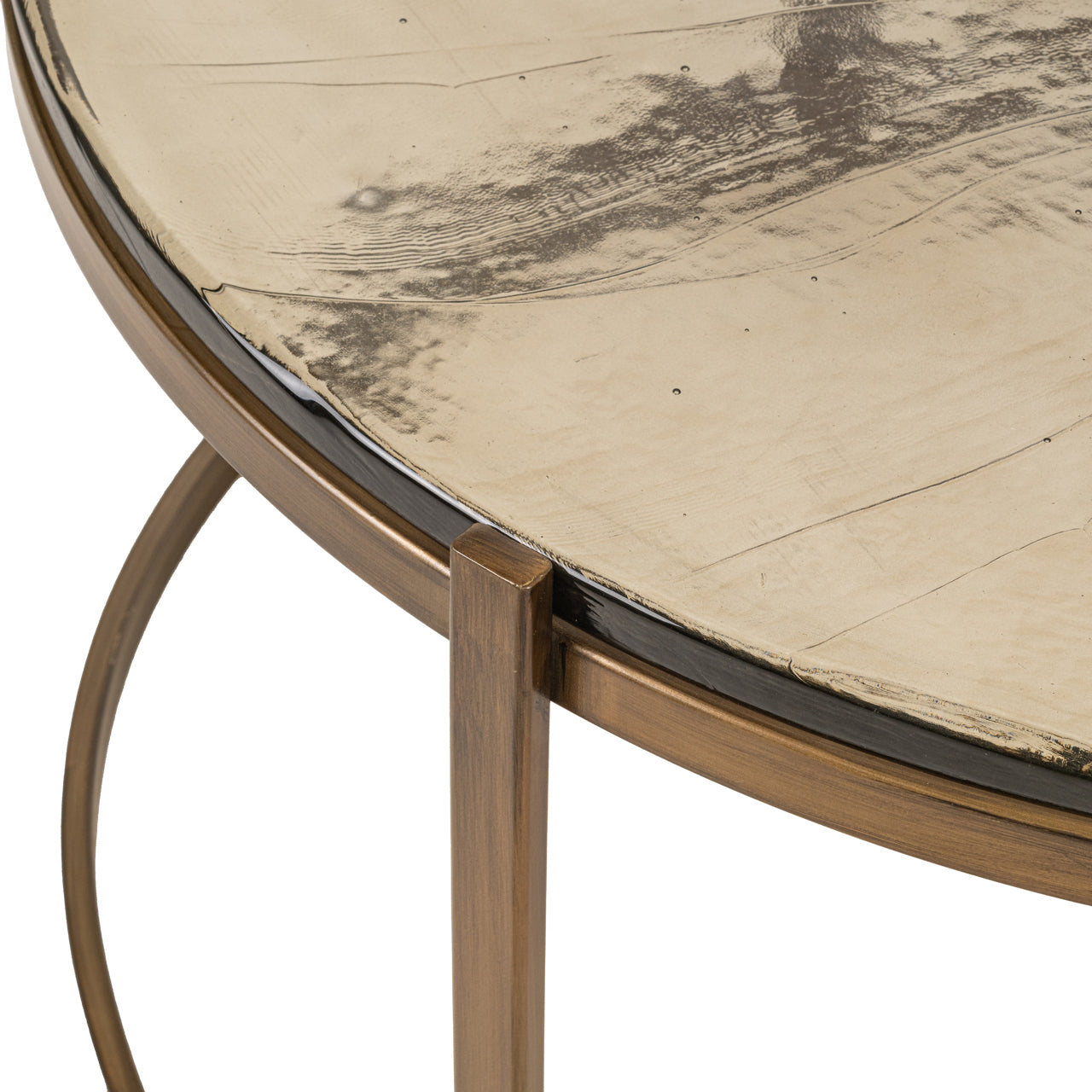 Coffee table Cleo gold (Set of 2) by Richmond Interiors