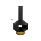 Fire pit Quinn black by Richmond Interiors