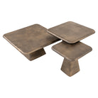 Coffee table Marlie gold (Set of 3) by Richmond Interiors