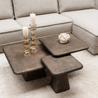 Coffee table Marlie gold (Set of 3) by Richmond Interiors