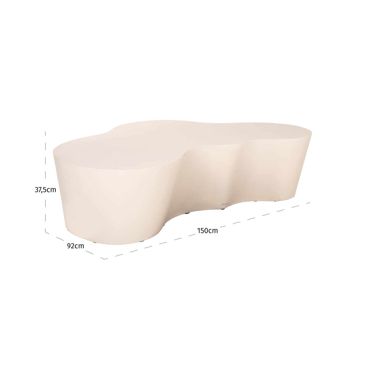 Urban Bloom Sandstone Outdoor Coffee Table by Richmond Interiors