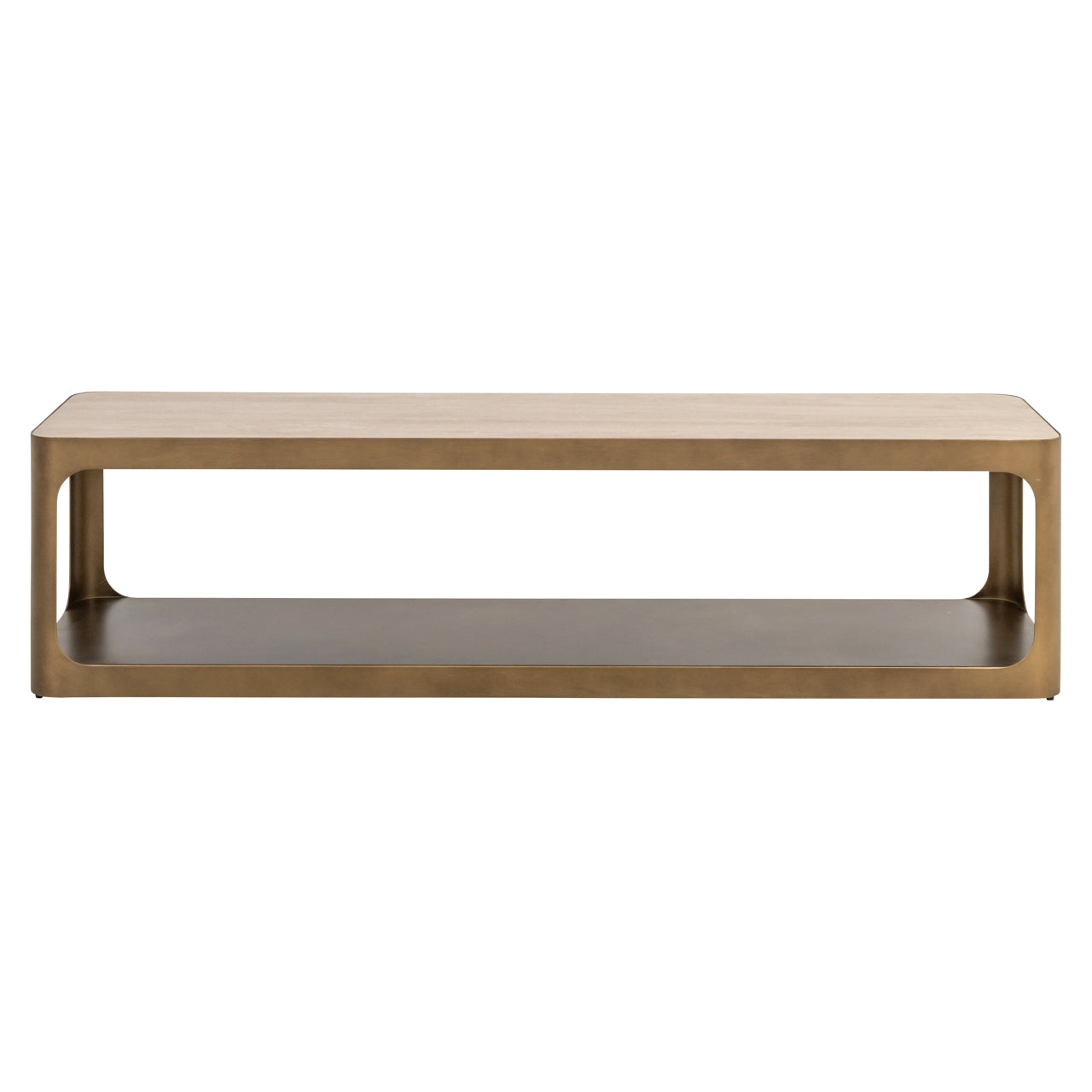 Claridge Beige Ceramic Top TV Cabinet by Richmond Interiors